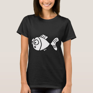 süßer kleiner Fisch T-Shirt