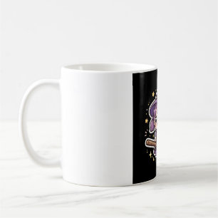 Süßer kleiner Hexenbesen Halloween-Kaffeebecher Kaffeetasse