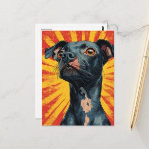 Süßer kleiner Hund Postkarte