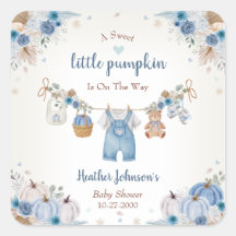 Süßer Kleiner Kürbis Herbst-Baby-Party