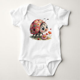Süßer Kleiner Marienkäfer Baby-Body - Süße Natur I Baby Strampler