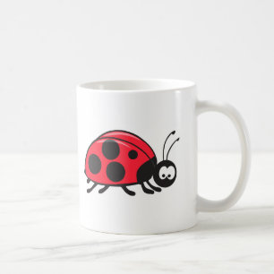 süßer kleiner Marienkäfer Kaffeetasse
