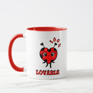Süßer kleiner Marienkäfer Tasse