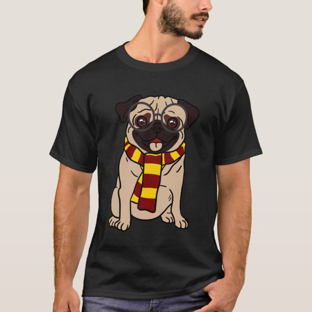 Süßer kleiner Mops T-Shirt (Vorderseite)