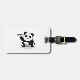 süßer kleiner Panda Gepäckanhänger
