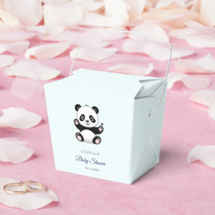 Süßer Kleiner Panda Moderne Babyparty Geschenkschachtel