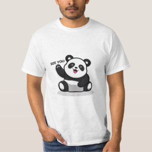 süßer kleiner Panda T-Shirt
