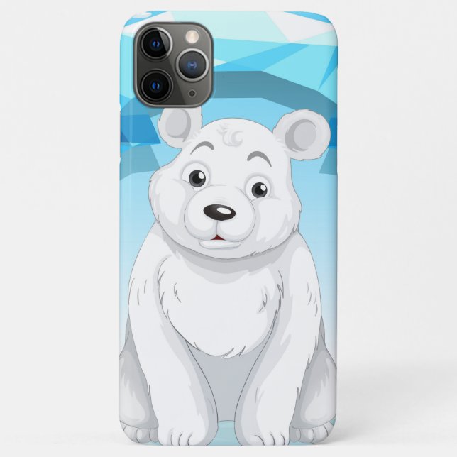 Süßer kleiner Polarbär Case-Mate iPhone Hülle (Rückseite)