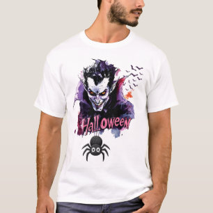 Süßer kleiner Vampir Grusel-Saison Halloween-Shirt T-Shirt