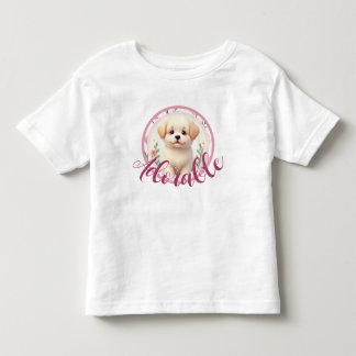Süßer kleiner Welpe Kleinkind T-shirt