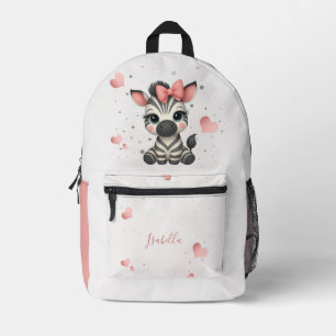 Süßer kleiner Zebra Bedruckter Rucksack