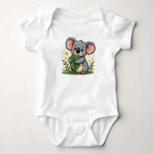 Süßer Koala-Baby-Body Baby Strampler