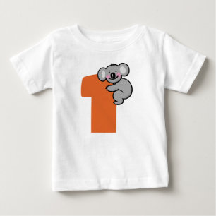 Süßer Koala-Bär Ein Süßes Jahr 1. Geburtstag Baby T-shirt