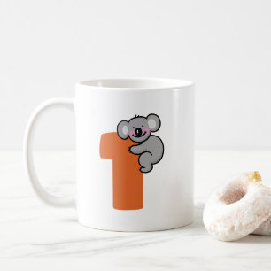 Süßer Koala-Bär Ein Süßes Jahr 1. Geburtstag Kaffeetasse