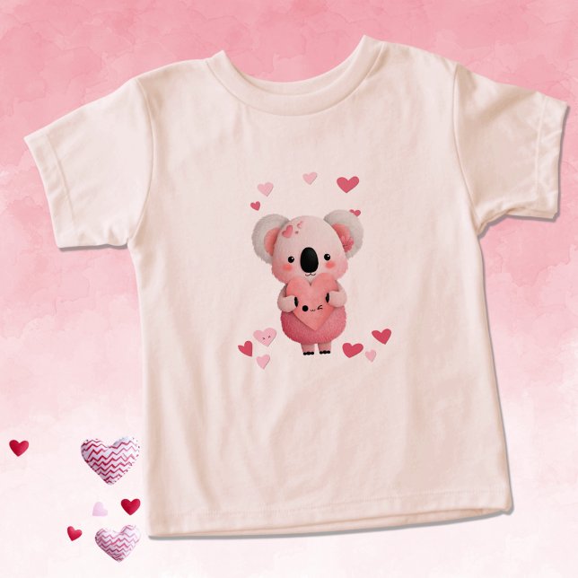 Süßer Koala Mit Herzen (Von Creator hochgeladen)