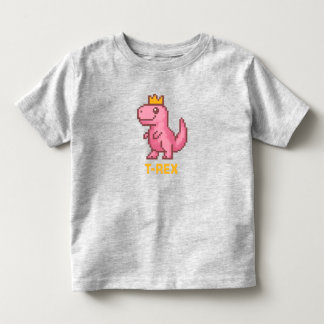 Süßer König Dinosaurier - Trex Kleinkind T-shirt