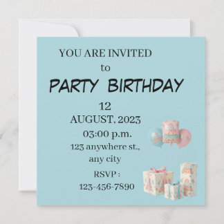 Süßer Kuchen und Cupcakes Karte