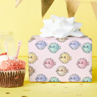 Süßer Kugelfisch Geschenkpapier