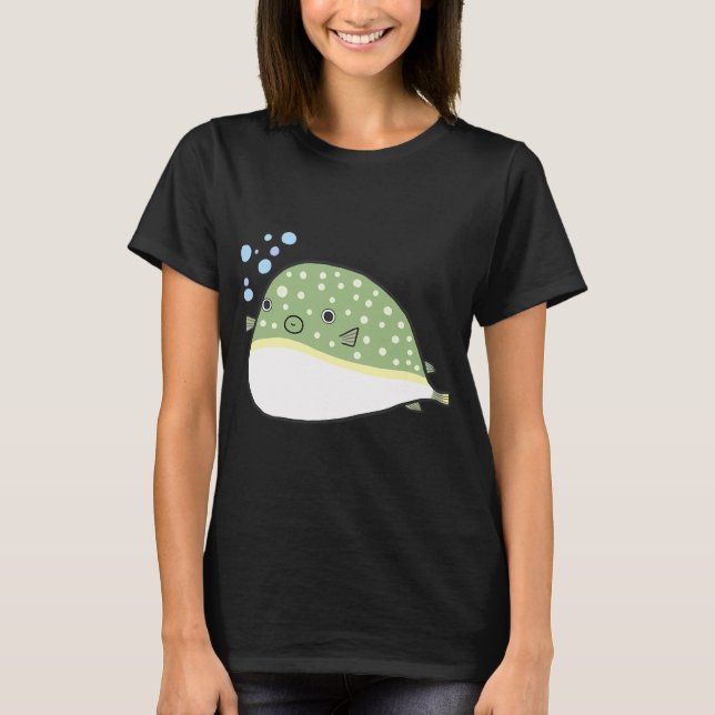 Süßer Kugelfisch T-Shirt (Vorderseite)