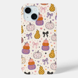 Süßer Kürbis-Schleifen-Herbst-Handyhülle Case-Mate iPhone Hülle