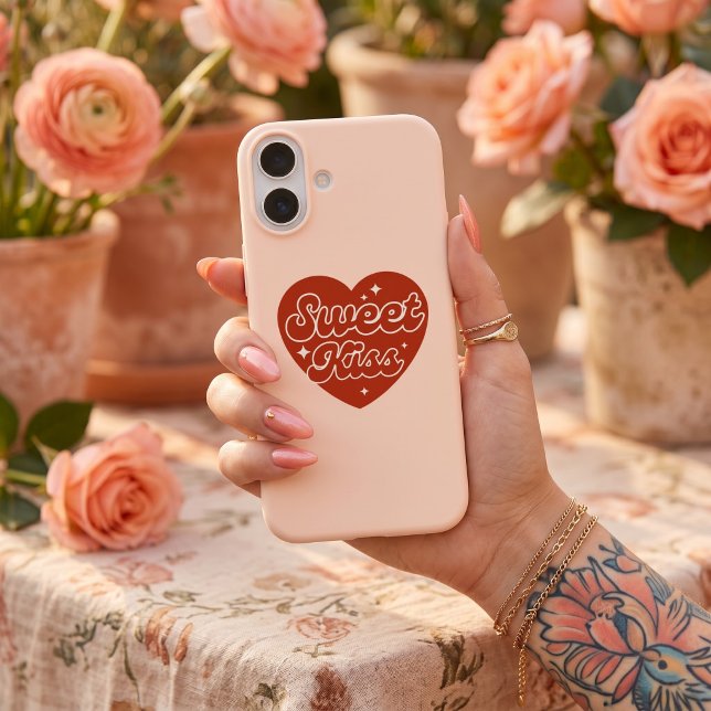 Süßer Kuss iPhone 16 Plus Hülle (Von Creator hochgeladen)