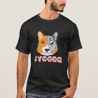 Süßer kybernetischer Corgi-Cyborg T-Shirt