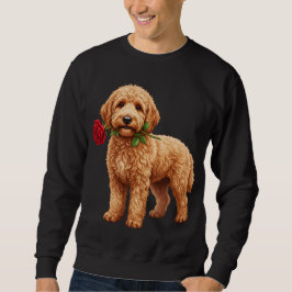 Süßer Labradoodle Hund Sweatshirt