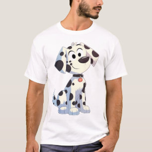 Süßer lächelnder Dalmatiner T-Shirt