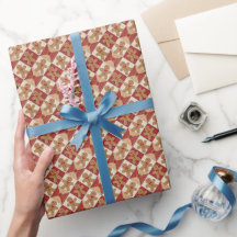 Süßer Lebkuchenmann-Patchwork-Weihnachten