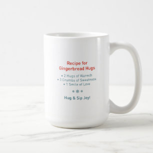 Süßer Lebkuchenmann Weihnachtstasse Wrap Kaffeetasse