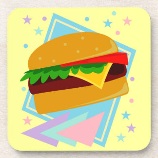 Süßer leckerer Burger Untersetzer