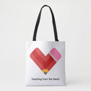 Süßer Lehrer-Herz-Bleistift Tasche
