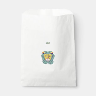 Süßer Leo, Tierkreiszeichen, Sternzeichen Druck Geschenktütchen