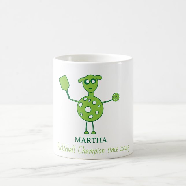 Süßer lieber Herr Pickleball Kaffeetasse (Mittel)