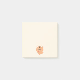 Süßer Liebestiger Post-it Klebezettel