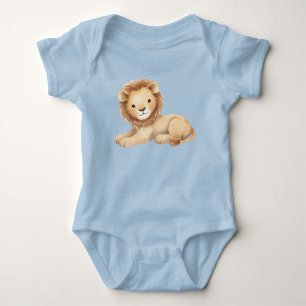 Süßer Löwe Baby Strampler