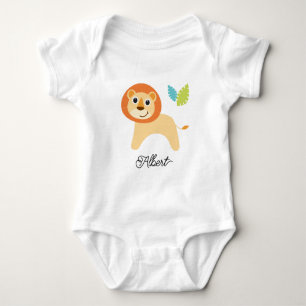 Süßer Löwe Baby Strampler