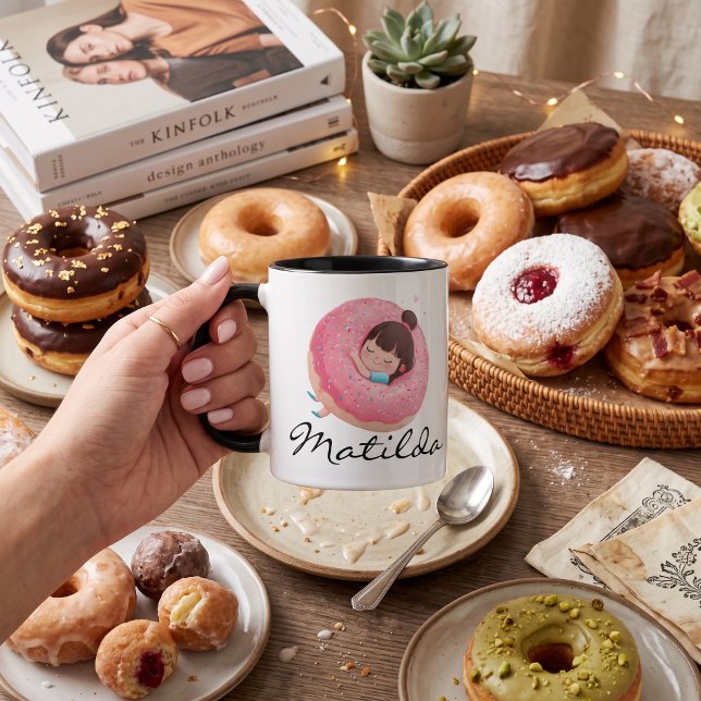 Süßer lustiger Donut  Tasse (Von Creator hochgeladen)
