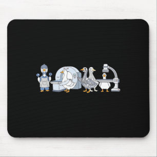 Süßer lustiger Radiologie-Technologe Gooses Tech Mousepad