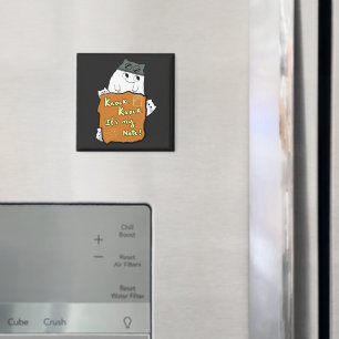 Süßer Magnet Klopf Klopf, es ist meine Nachricht
