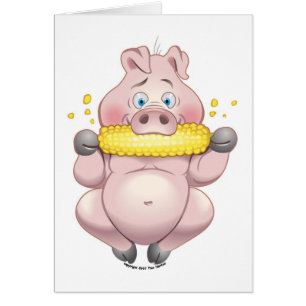 Süßer Mais GRILLEN-Rosa Piggy