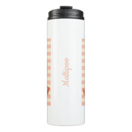 Süßer Maltipoo Thermosbecher