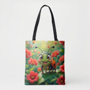 🐞 Süßer Marienkäfer-Garten-Charm Whimsical Nature Tasche