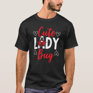 Süßer Marienkäfer Insektenjäger Entomologie Insekt T-Shirt