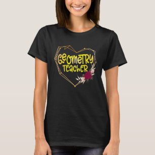 Süßer Mathe-Coach Lehrer Mathematische Geometrie-L T-Shirt