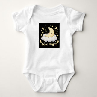 Süßer Mond und Sterne Baby-Body Baby Strampler