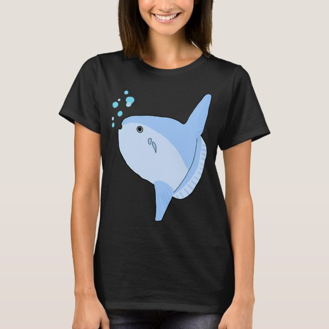 Süßer Mondfisch T-Shirt (Vorderseite)