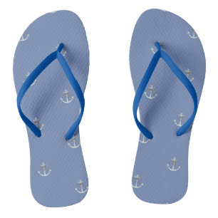 Süßer niedlicher nautischer Anker Flip Flops
