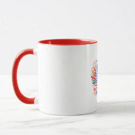 Süßer Oktopus Zurück zur Schule Kaffeetasse