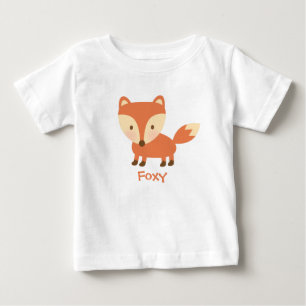 Süßer Oranger Wald Fuchs Für Babys Baby T-shirt